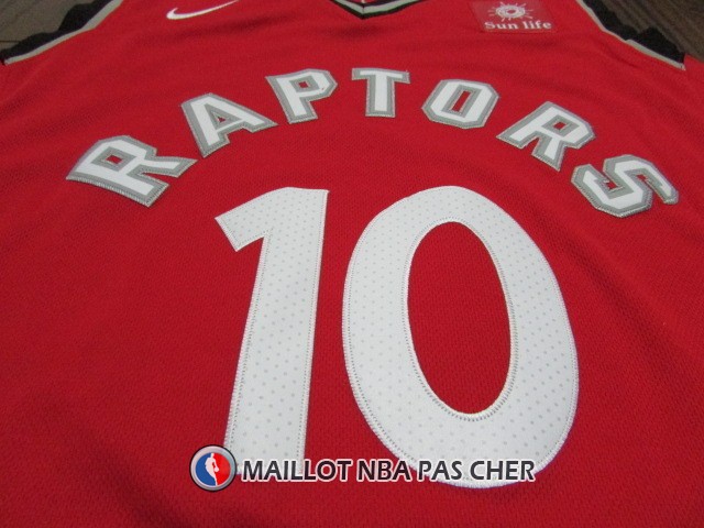 Maillot Authentique Toronto Raptors Derozan 2017-18 10 Rouge